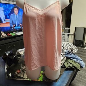 Women's Pink Sleeveless Top